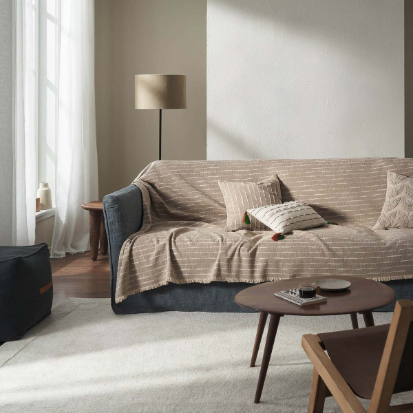 Ριχτάρι Πολυθρόνας 2 Όψεων (180x180) Gofis Home Vespera Beige 148/06