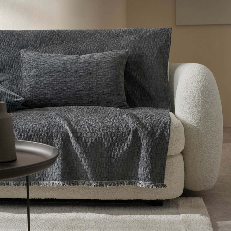 Ριχτάρι Καναπέ Τετραθέσιου (180x350) Gofis Home Ondine Pearl Grey 184/14