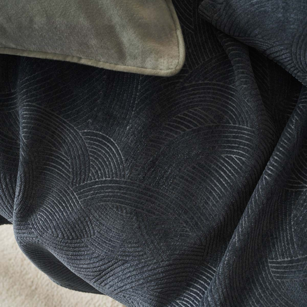 Ριχτάρι Πολυθρόνας Βελουτέ (180x180) Gofis Home Nimbus Pearl Grey 447/42