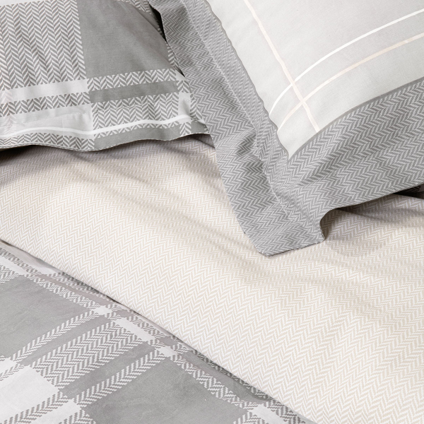 Παπλωματοθήκη King Size (Σετ 240x260) 2 Όψεων Nima Arthur