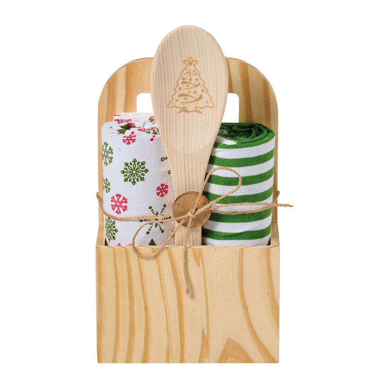 Χριστουγεννιάτικο Σετ Δώρου (Σετ 4τμχ) Kentia Loft Snow 2520