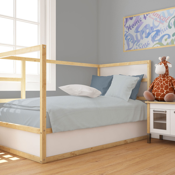 Σεντόνια Κούνιας (Σετ 3τμχ) Dimcol Solid