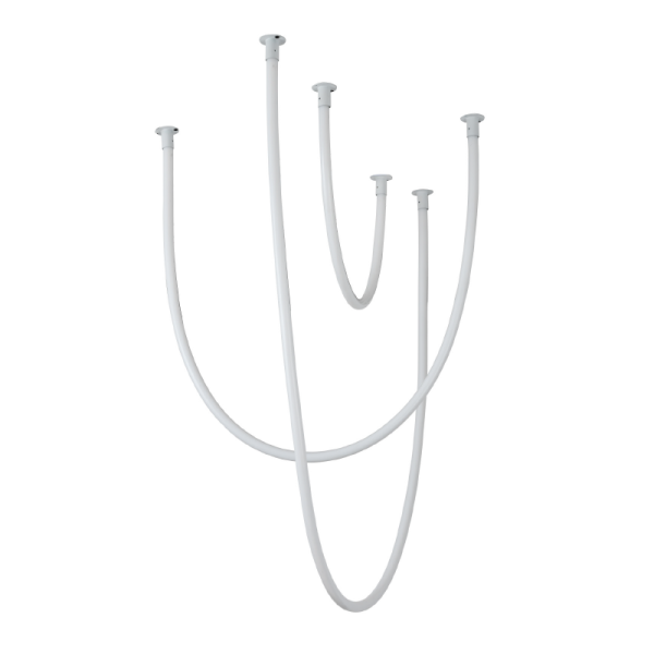 Φωτιστικό Οροφής Τρίφωτο LED Aca Jungle ZM42LEDP240 White