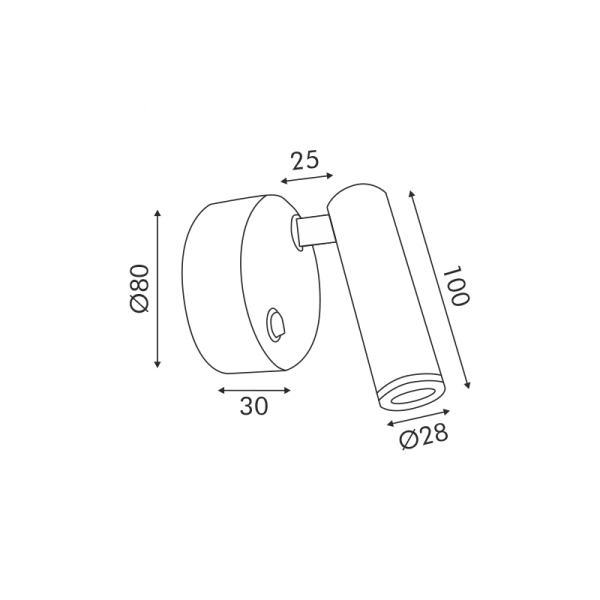 Σποτ Μονόφωτο LED Χωνευτό Aca Inyoka2 SF151AMB Black