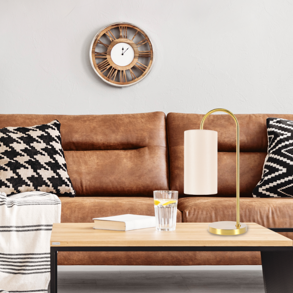 Πορτατίφ Aca Zoran MT240718 Brass/Beige