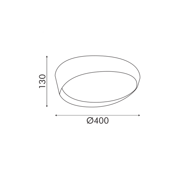 Φωτιστικό Πλαφονιέρα LED 3 CCT Aca Feedo HM219LEDPCCT White