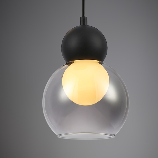 Φωτιστικό Οροφής Μονόφωτο Aca Juliette LT1520PBK Black