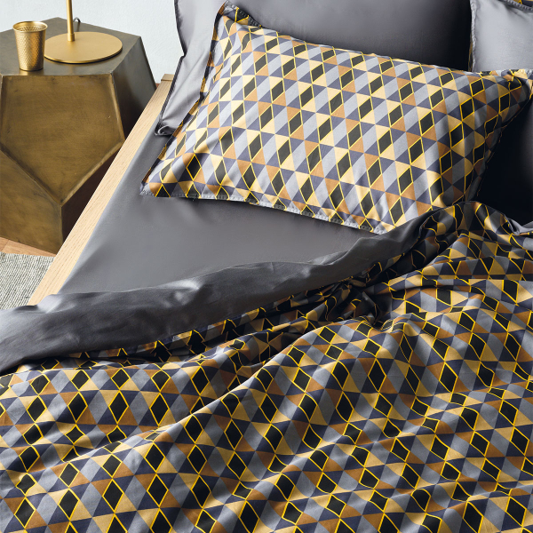 Παπλωματοθήκη King Size (Σετ 240x260) 2 Όψεων Kentia Stylish Zahos 14