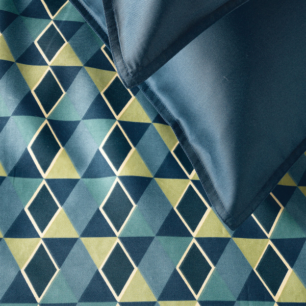 Παπλωματοθήκη King Size (Σετ 240x260) 2 Όψεων Kentia Stylish Zahos 01