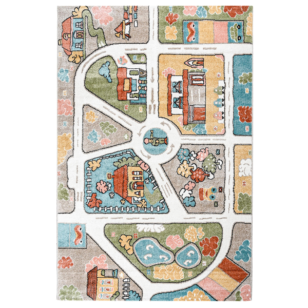 Παιδικό Χαλί (160x230) Polcarpet Carousel Dream 11605 Town Digital