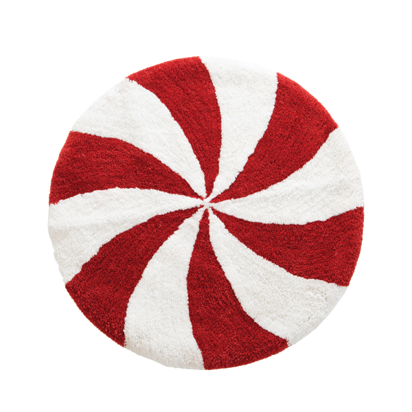 Χριστουγεννιάτικο Πατάκι Μπάνιου (Φ70) Nef-Nef Homeware Sweet Christmas