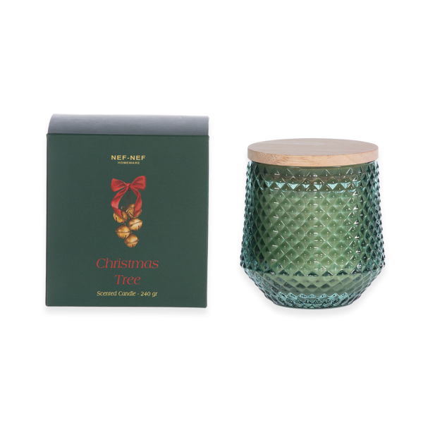 Κερί Αρωματικό 240ml Nef-Nef Homeware Christmas Tree