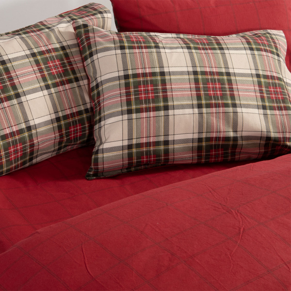 Φανελένια Σεντόνια Υπέρδιπλα (Σετ) Nef-Nef Homeware Flannel Noel