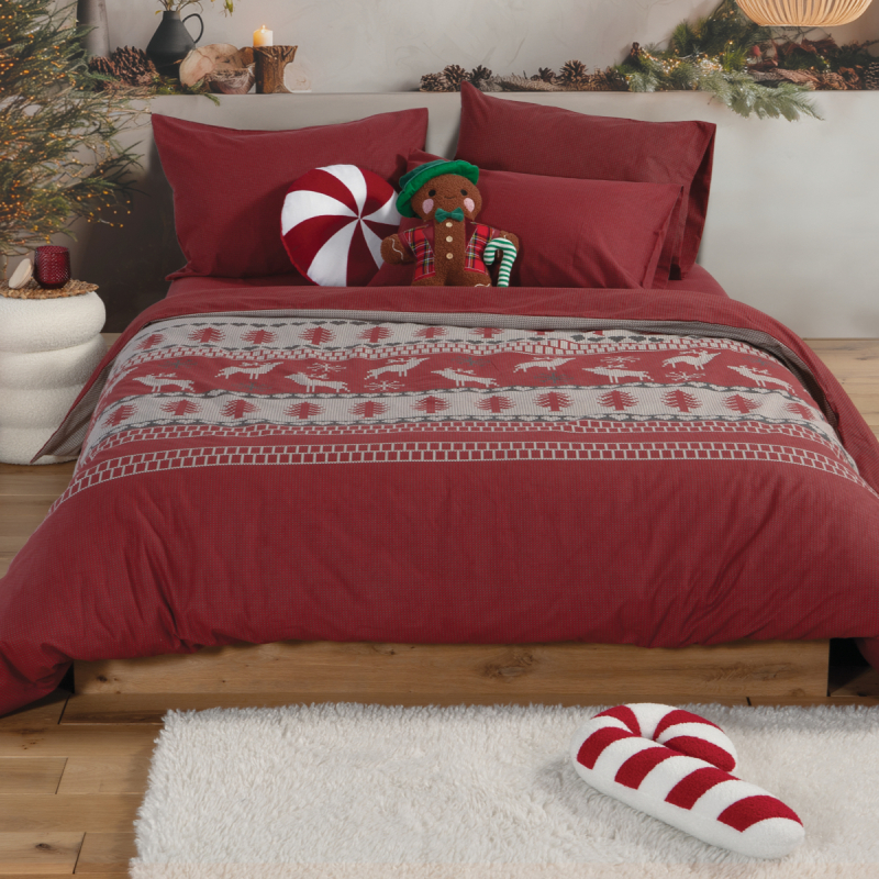 Φανελένια Σεντόνια Μονά (Σετ) Nef-Nef Homeware Flannel Tinsel