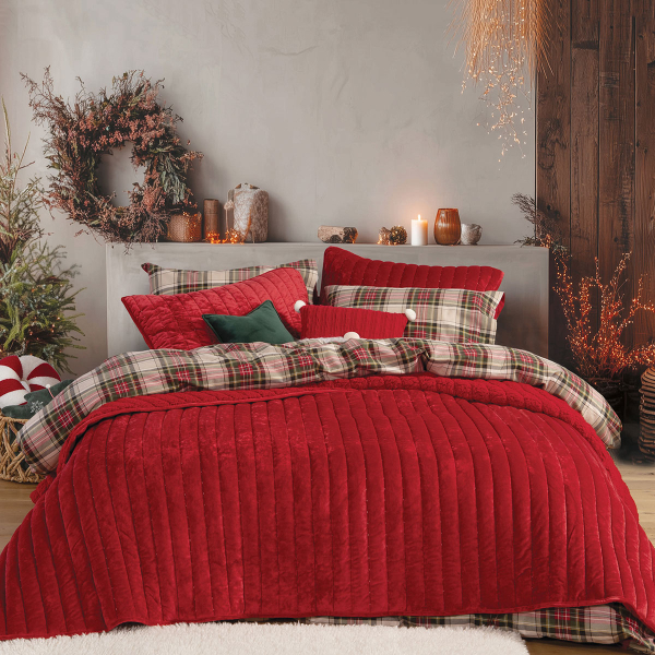 Κουβερτοπάπλωμα Υπέρδιπλο (220x240) Nef-Nef Homeware Sweet Christmas