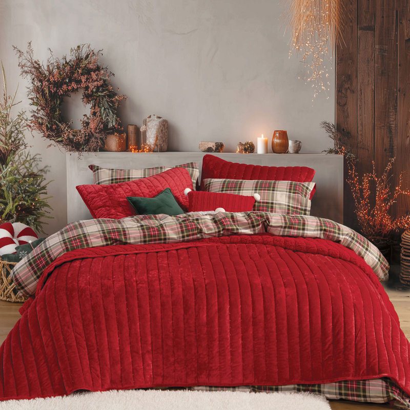 Κουβερτοπάπλωμα Υπέρδιπλο (220x240) Nef-Nef Homeware Sweet Christmas