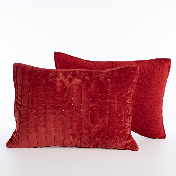 Ζεύγος Μαξιλαροθήκες Καπιτονέ (52x72) Nef-Nef Homeware Sweet Christmas