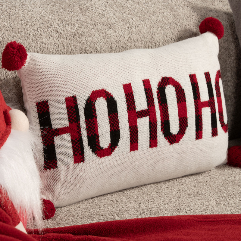 Χριστουγεννιάτικη Μαξιλαροθήκη (30x50) Nef-Nef Homeware Ho Ho Ho