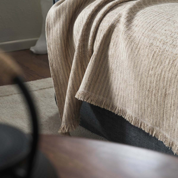 Ριχτάρι Καναπέ Τετραθέσιου (180x350) Gofis Home Meadow Beige 160/06