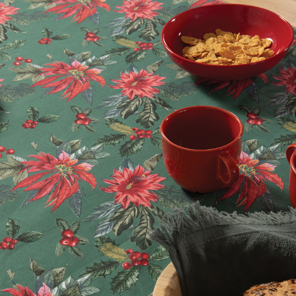 Χριστουγεννιάτικο Τραπεζομάντηλο (140x180) Nef-Nef Homeware Mistletoe