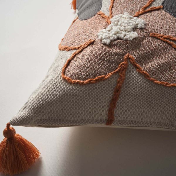 Διακοσμητική Μαξιλαροθήκη (45x45) Gofis Home Louise 265