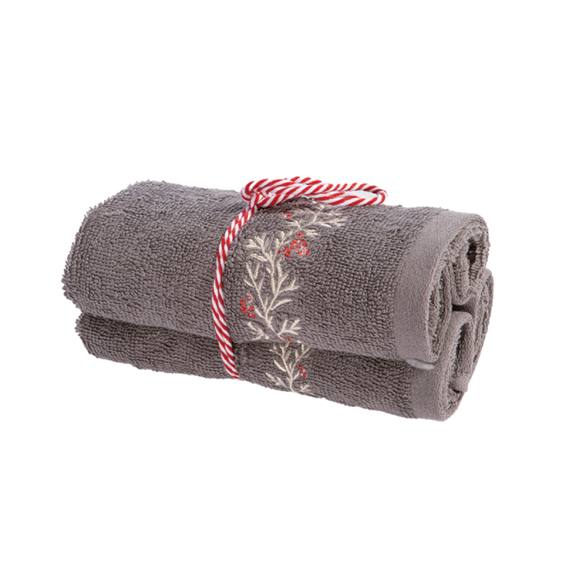 Χριστουγεννιάτικες Πετσέτες (Σετ 2τμχ) Nef-Nef Homeware Christmas Hope