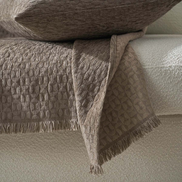 Ριχτάρι Καναπέ Διθέσιου (180x250) Gofis Home Ondine Brown 184/13