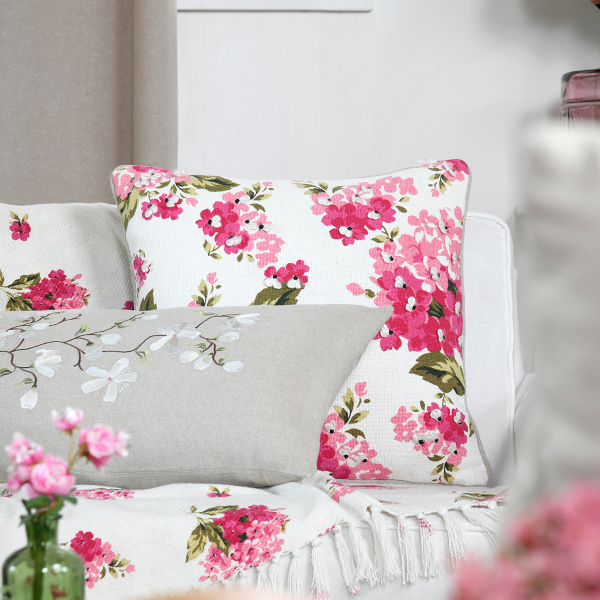 Διακοσμητικό Μαξιλάρι (45x45) S-F Printemps Rose C1D770002