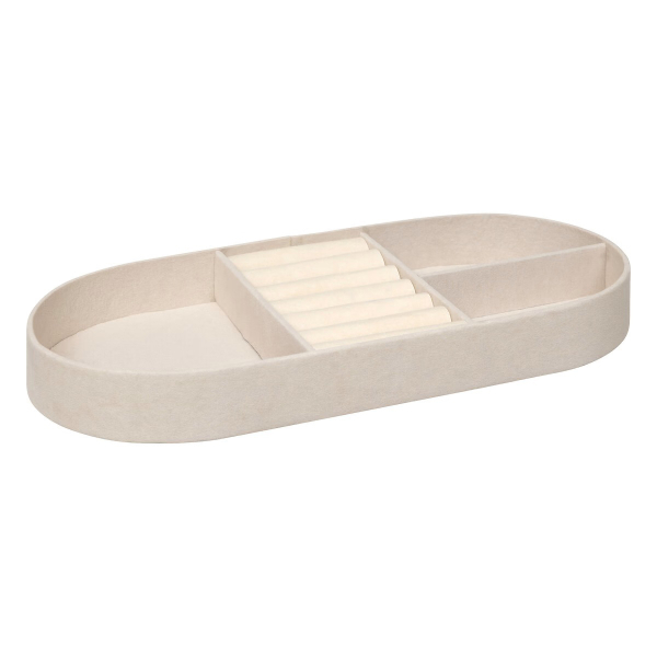 Μπιζουτιέρα (25.5x13x10) A-S Enya Beige 192949A