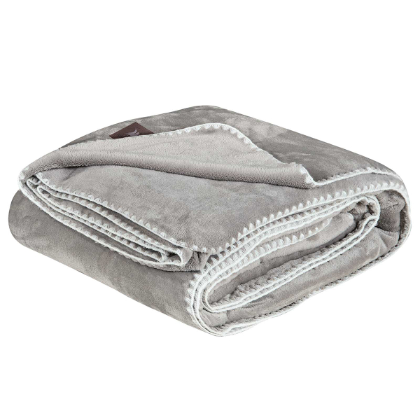 Κουβέρτα Fleece Μονή (170x240) Greenwich Polo Club Essential 4439 Grey
