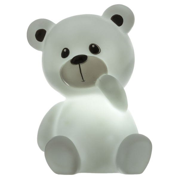 Παιδικό Φωτάκι Νυκτός LED A-S Teddy Bear 127135 Grey