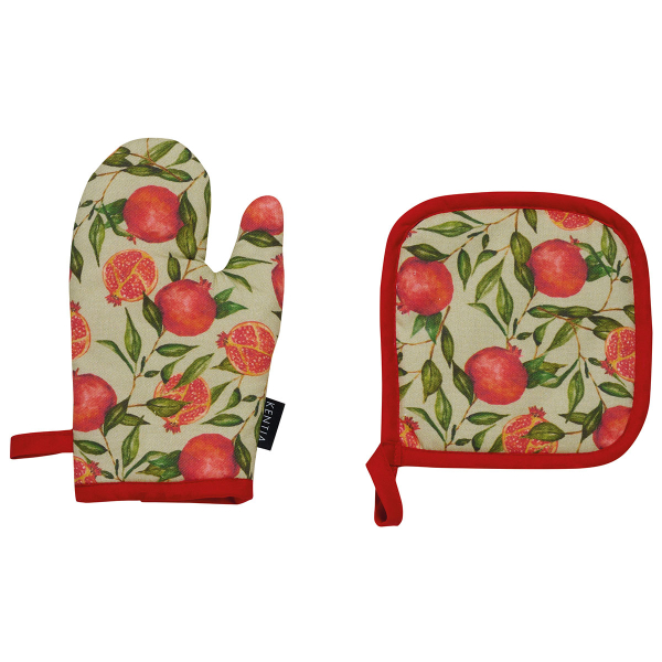 Γάντι + Πιάστρα Κουζίνας (Σετ) Kentia Loft Granada