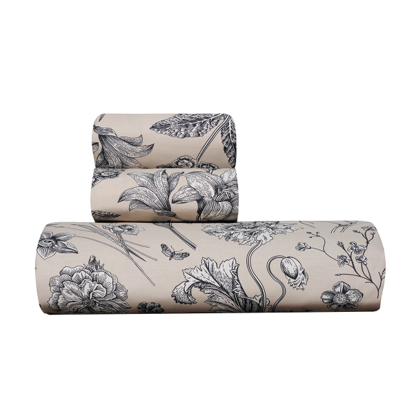 Παπλωματοθήκη Υπέρδιπλη (Σετ 220x240) 2 Όψεων Kentia Stylish Alida 15