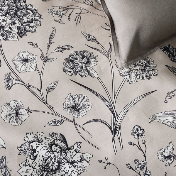 Παπλωματοθήκη Υπέρδιπλη (Σετ 220x240) 2 Όψεων Kentia Stylish Alida 15