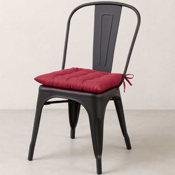 Μαξιλάρι Καρέκλας (38x38) S-F Duo Red CU1490304GAL-M