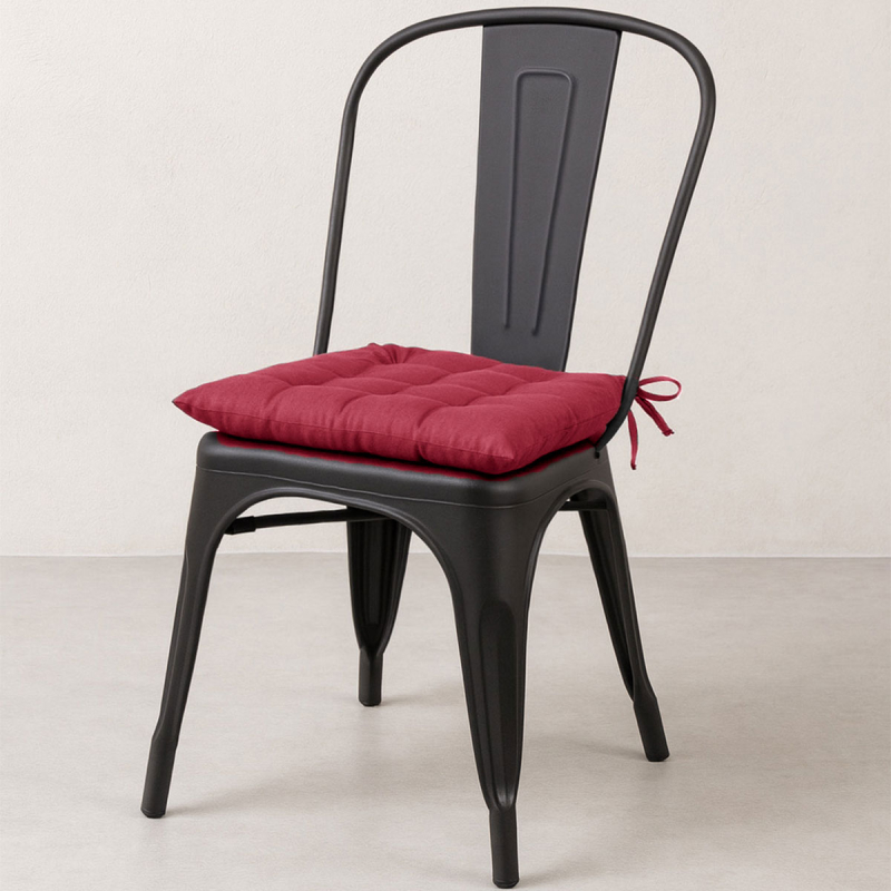 Μαξιλάρι Καρέκλας (38x38) S-F Duo Red CU1490304GAL-M