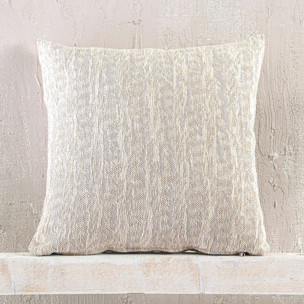 Διακοσμητική Μαξιλαροθήκη (40x40) Rythmos Apertius Beige