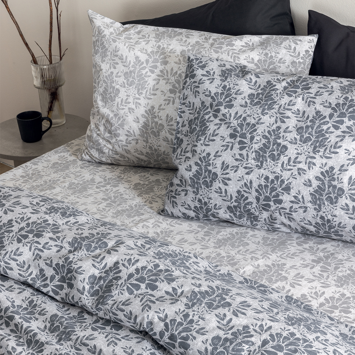 Παπλωματοθήκη Υπέρδιπλη (Σετ 240X250) 2 Όψεων Palamaiki Fashion Life Fl6278 Home Λευκά Είδη Κρεβατοκάμαρας Παπλωματοθήκες Υπέρδιπλες King Size 