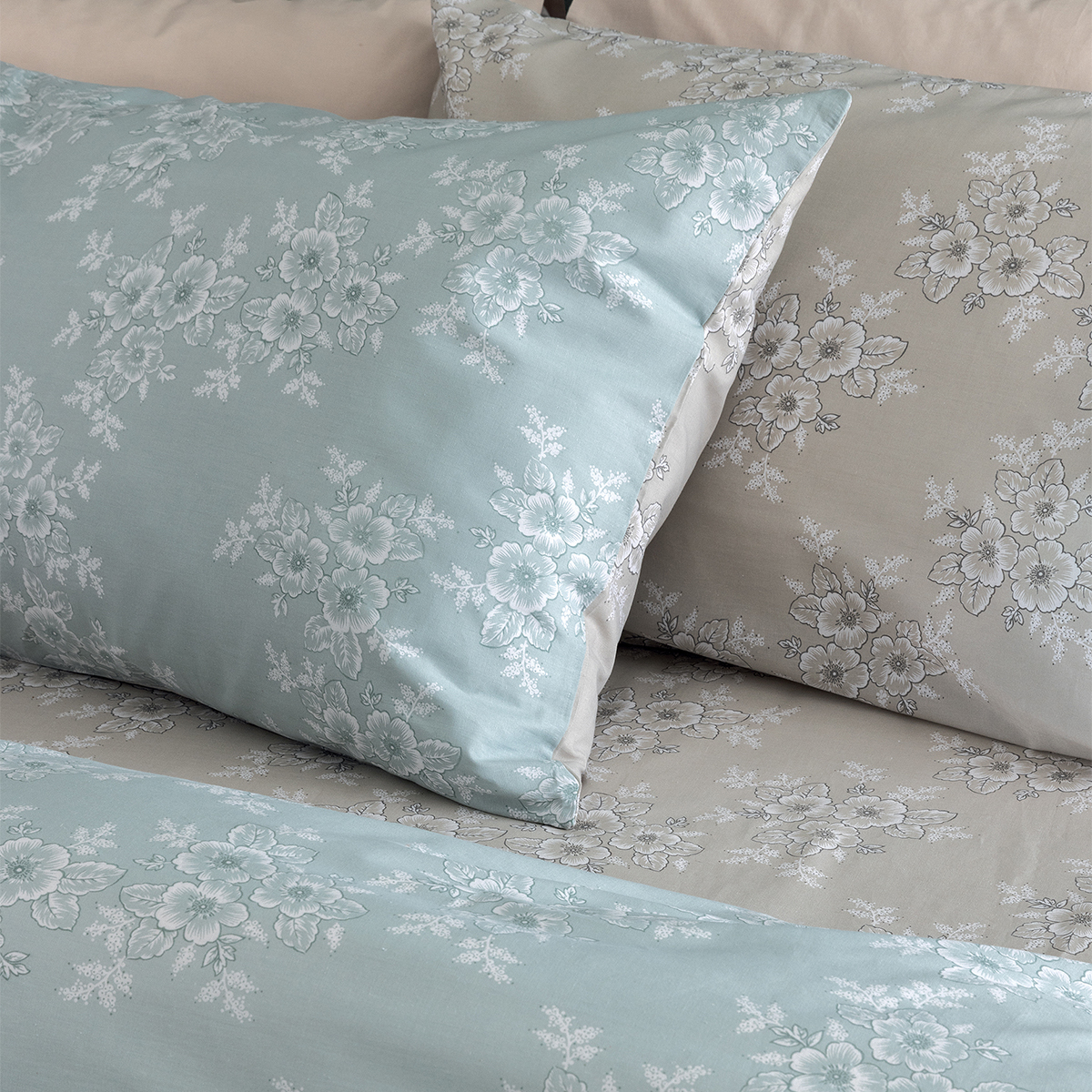 Παπλωματοθήκη Υπέρδιπλη (Σετ 240X250) 2 Όψεων Palamaiki Fashion Life Fl6280 Home Λευκά Είδη Κρεβατοκάμαρας Παπλωματοθήκες Υπέρδιπλες King Size 