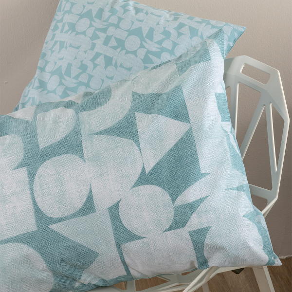 Ζεύγος Μαξιλαροθήκες (52x72) Palamaiki Fashion Life FL6288