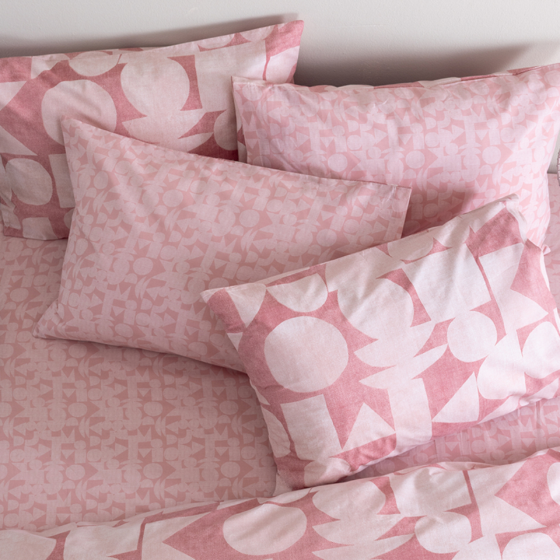 Ζεύγος Μαξιλαροθήκες (52x72) Palamaiki Fashion Life FL6289