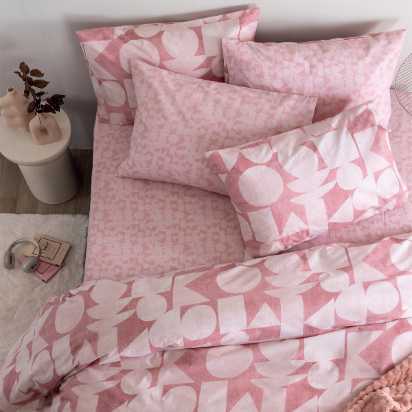 Παπλωματοθήκη Υπέρδιπλη (Σετ 240x250) 2 Όψεων Palamaiki Fashion Life FL6289