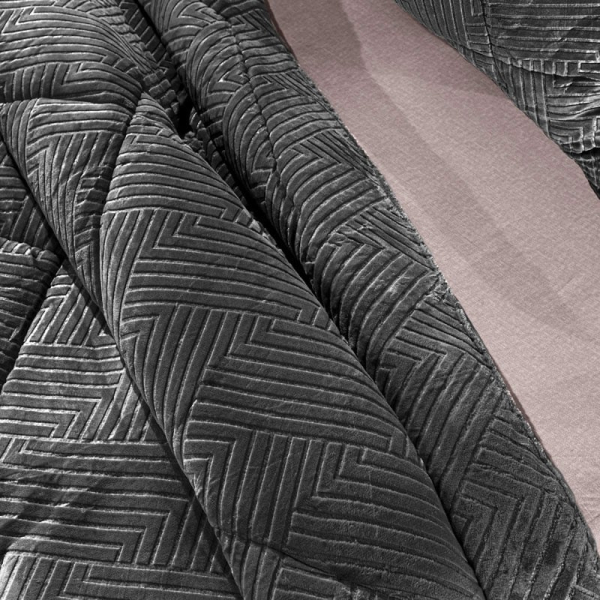 Πάπλωμα Υπέρδιπλο (220x240) Guy Laroche York Anthracite