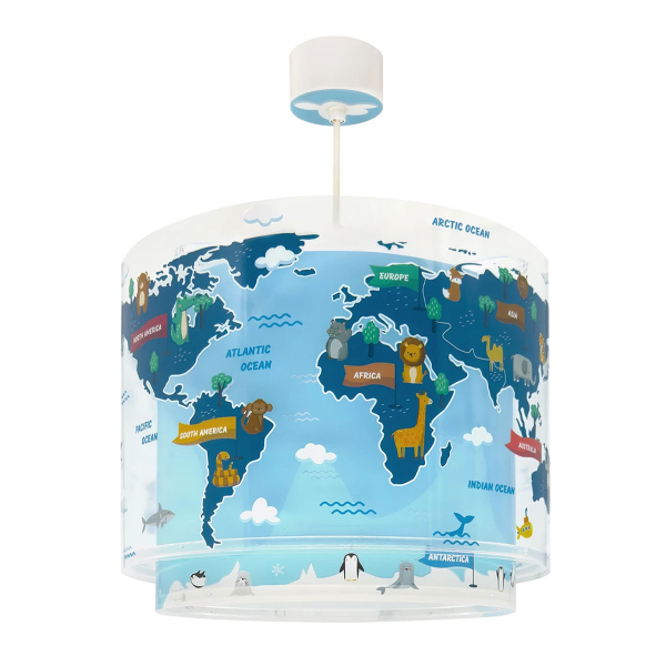 Παιδικό Φωτιστικό Οροφής Μονόφωτο Ango Kids World 40672