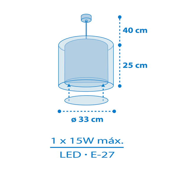 Παιδικό Φωτιστικό Οροφής Μονόφωτο Ango Baby Teddy Pink 41572S