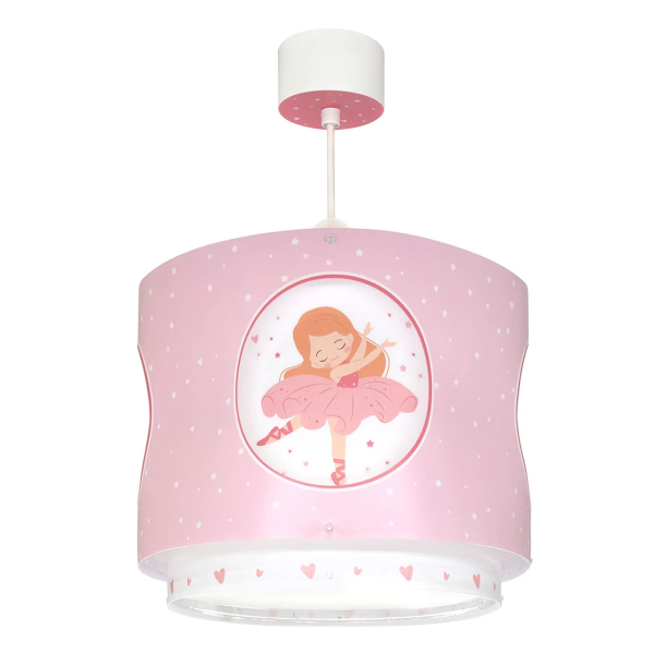 Παιδικό Φωτιστικό Οροφής Μονόφωτο Ango Princess Dance 60912