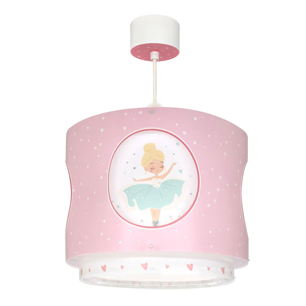 Παιδικό Φωτιστικό Οροφής Μονόφωτο Ango Princess Dance 60912