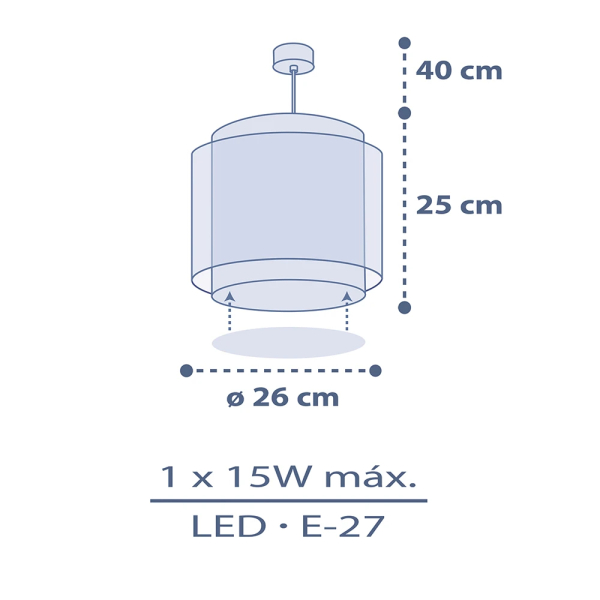 Παιδικό Φωτιστικό Οροφής Μονόφωτο Ango Moon Dream 76632