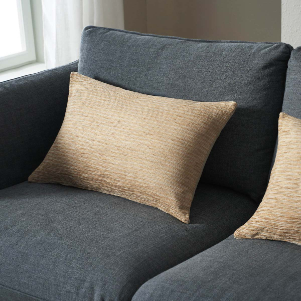 Διακοσμητική Μαξιλαροθήκη (40x60) Gofis Home Meadow Leaf Gold 160/04