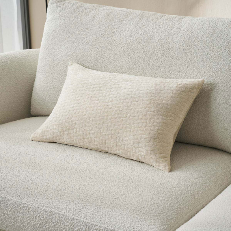 Διακοσμητική Μαξιλαροθήκη (40x60) Gofis Home Ondine Ecru 184/05